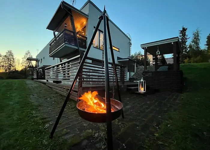 Atmospheric With Sauna Willa Rovaniemi